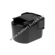 Batteri til AEG Vinkel muttertrekker BSS 12 RW 3000mAh NiMH