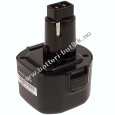 Batteri til Black & Decker Vinkel Bormaskin HP9096