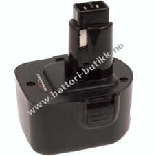 Batteri til Black & Decker HandSirkelsag 2883 2000mAh