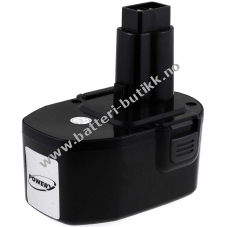 Batteri til Black & Deck hekkesaks GTC510 3000mAh NiMH japan.celler