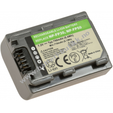 Batteri til Sony DCR-DVD403E 750mAh