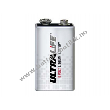 Lithium Batteri Ultralife 9V type CR9V